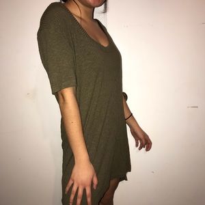 ✨Olive t-shirt dress🌿